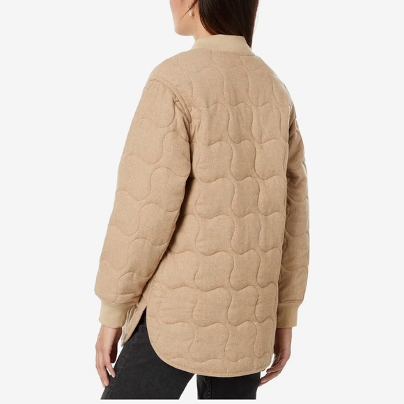 Madwell Wool Quilted Bomber Jacket Sz. XS - Picture 2 of 9